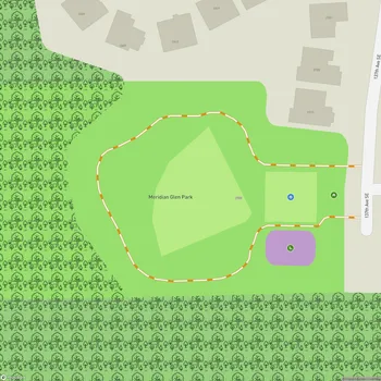 Map of Meridian Glen Park