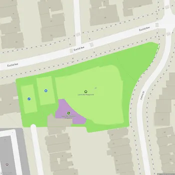 Map of Laurel Hill Playground