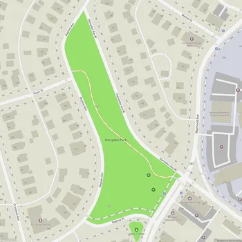 Map of Hampden Park