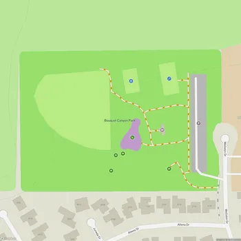 Map of Bouquet Canyon Park
