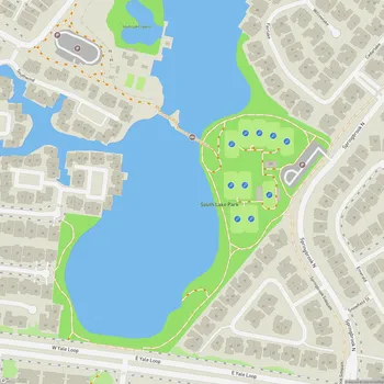 Map of South Lake Park