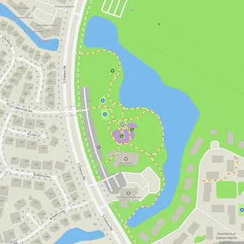 Map of Dobson Ranch Park