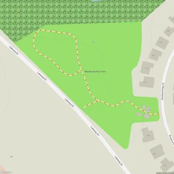 Map of Woodland Hills Park