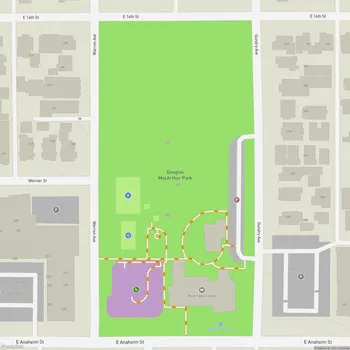Map of MacArthur Park