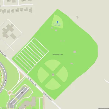 Map of Thompson Park