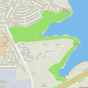 Map of Marine Creek Lake Park