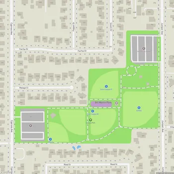 Map of Bill Martin Park