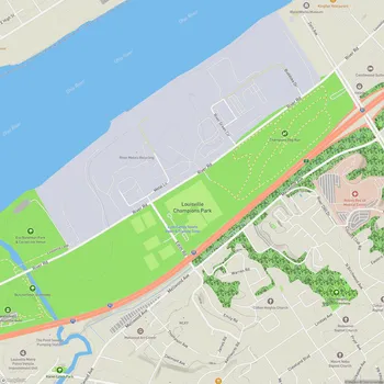 Map of Louisville Champions Park