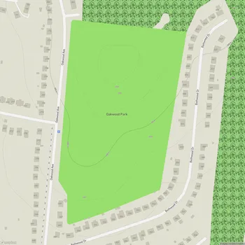 Map of Oakwood Park