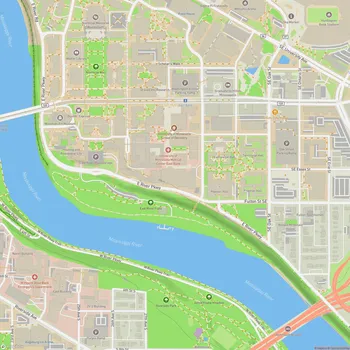 Map of East River Flats Park
