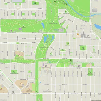 Map of Westerly Creek Park