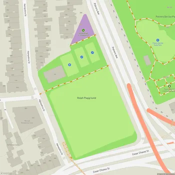 Map of Rolph Playground