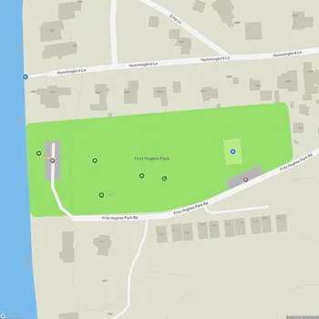 Map of Fritz Hughes Park