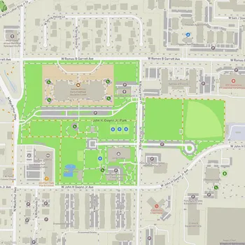 Map of John H. Gwynn Jr. Park