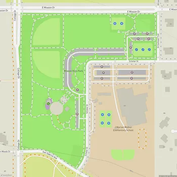 Map of Mission Hills Park