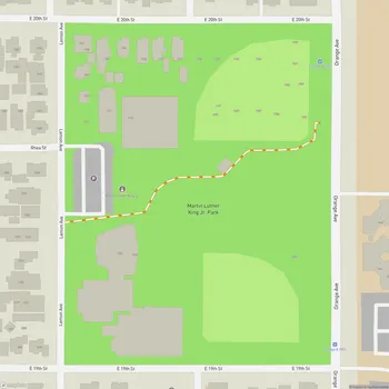 Map of Martin Luther King Jr. Park