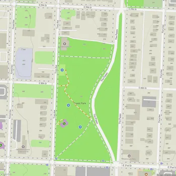 Map of Troost Park