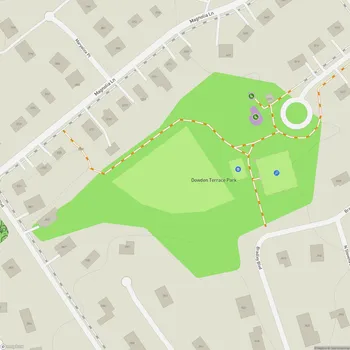 Map of Dowden Terrace Park