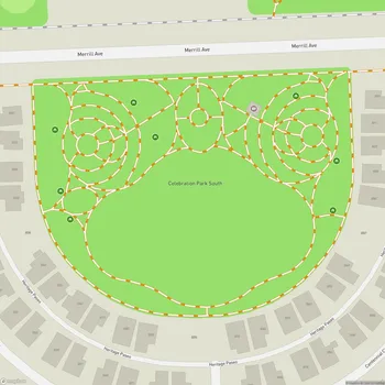 Map of Celebration Park South