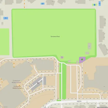 Map of Sertoma Park