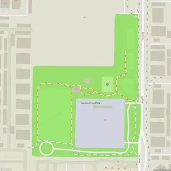Map of Horizon Crest Park