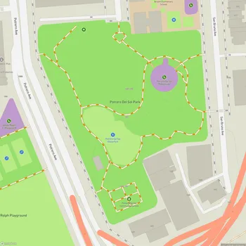 Map of Potrero del Sol Park