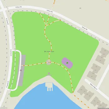 Map of Bill Jessee Park