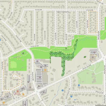 Map of Cherokee Park