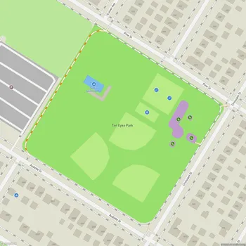 Map of Ten Eyck Park