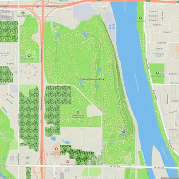 Map of Turkey Mountain Park