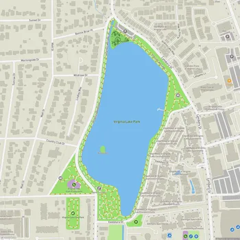 Map of Virginia Lake Park