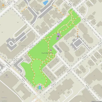Map of Fourth Ward Park