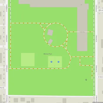 Map of Mitchell Park