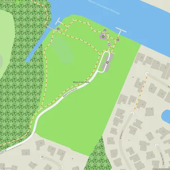 Map of Waterfront Park