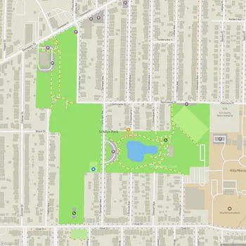 Map of Schiller Park