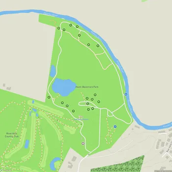 Map of Hazel Bazemore Park
