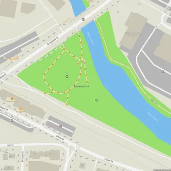 Map of Broadway Park
