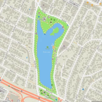 Map of Echo Park