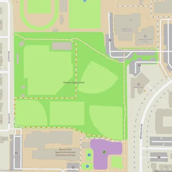 Map of Sheldon Sports Park