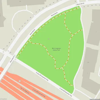 Map of Founder's Park