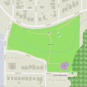 Map of Tipton Park