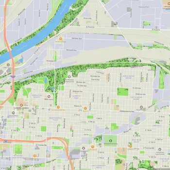 Map of Kessler Park