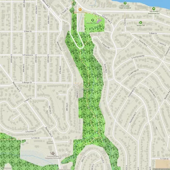 Map of Lakeridge Park