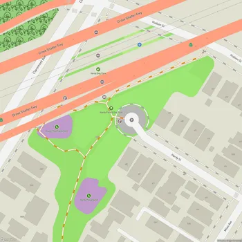 Map of Hardy Dog Park