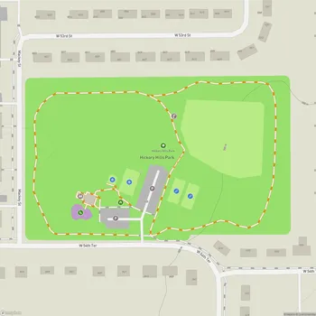 Map of Hickory Hills Park