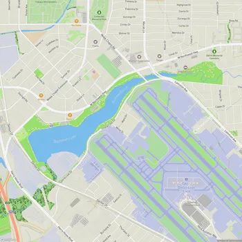 Map of Bachman Lake Park