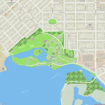 Map of Henry Vilas Park