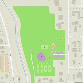 Map of Manitou Park