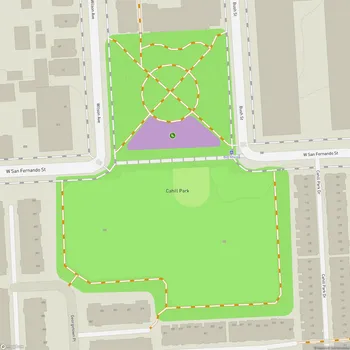 Map of Cahill Park