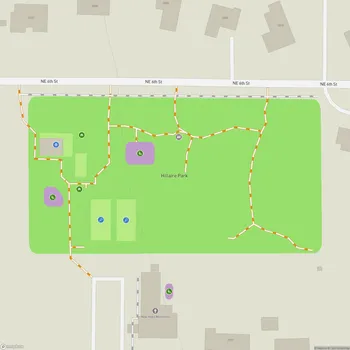 Map of Hillaire Park